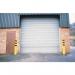 Steel Outdoor Safety Bollard Yellow 330133 SBY13717