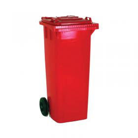 Wheelie Bin 120 Litre Red 480x555x930mm 331115 SBY14052