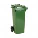 Wheelie Bin 140 Litre Green (W480xD555xH1070mm) 331150 SBY14055