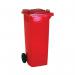 Wheelie Bin 80 Litre Red 331270 SBY14071