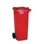 Wheelie Bin 80 Litre Red (W445 x D525 x H930mm made from UV stabilised polyethylene) 331270 SBY14071