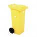 Wheelie Bin 80 Litre Yellow (W445xD525xH930mm) 331275 SBY14072