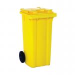 Wheelie Bin 80 Litre Yellow (W445xD525xH930mm) 331275 SBY14072