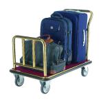 Luggage Trolley Platform Brass 331824 SBY14286