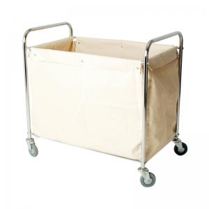 VFM Linen Truck with Bag Silver 560x790x910mm 356926 SBY16265