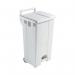 Plastic Pedal Bin with Lid 90L Grey 357001 SBY16298
