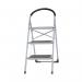 3 Tread White Step Ladder 359294 SBY17018