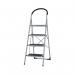 4 Tread White Step Ladder 359295 SBY17019