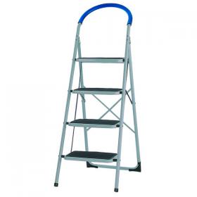 4 Tread White Step Ladder 359295 SBY17019