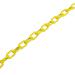 Plastic 6mm Yellow Chain (25m Length, For use with chain barrier system) 360072