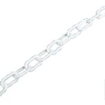 White Plastic 6mm Chain in 24 Metre Length - 60073 SBY17509