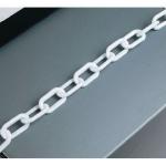 White Plastic 8mm Chain in 25 Metre Lengths 360077 SBY17513