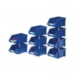 VFM Blue Heavy Duty Storage Bin (Pack of 12) 360235 SBY17579