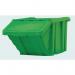 VFM Green Heavy Duty Recycle Storage Bin With Lid 369046 SBY18304