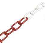 VFM Red/White 6mm Short Link Plastic Chain (For use with chain barrier system) 371439 SBY18998