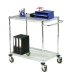 Mobile Trolley 2-Tier Chrome 372999 SBY19677