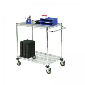 Slingsby Mobile Trolley 2-Tier Chrome 373001 SBY19679