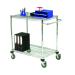 Mobile Trolley 2-Tier Chrome 373005