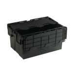 Attached Lid Container 54L Black 375814 SBY21375