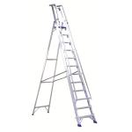 Aluminium Step Ladder With Platform 6 Steps 377856 SBY22206