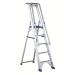 Aluminium Step Ladder With Platform 12 Steps 377861