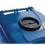 Wheelie Bin With Bottle Bank Aperture 360 Litre Blue 377867 SBY22214