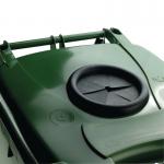 Wheelie Bin with Bottle Bank Aperture 240 Litre Green 377876 SBY22221