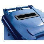 Confidential Waste Wheelie Bin 360 Litre Blue 377893 SBY22230