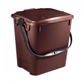 Solid Walled Kitchen Caddy 10L Brown 378479 SBY22432