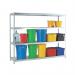 Heavy Duty Galvanised Additional Shelf 1800x600mm Orange/Zinc 378890 SBY22555