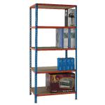 Standard Duty Painted Orange Shelf Unit Blue 378969 SBY22571