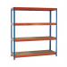 VFM Orange/Zinc Heavy Duty Boltless Shelving 379031 SBY22590