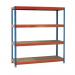 VFM OrangeZinc Heavy Duty Painted Shelving Unit 379239 SBY22713
