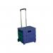 Folding Container Trolley with Lid Blue /Green 379531 SBY22784