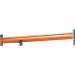 Heavy Duty Shelf 25mm Chipboard/Steel Supports Orange 379835