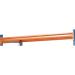Heavy Duty Shelf 25mm Chipboard/Steel Supports Orange 379837