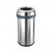 Open Top Bullet Bin 60 Litre Silver 380856 SBY23451