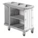Compact Maid Service Trolley 800 Grey 381649