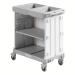 Compact Maid Service Trolley 900 Grey 381650