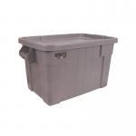 VFM Grey Brute Tote BoxLid 75 Litre 382216 SBY24308