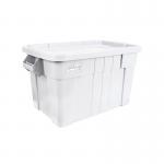 VFM White Brute Tote BoxLid 75 Litre SBY24309