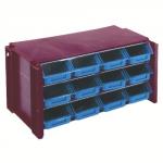 Stackable Clear 12 Drawer Unit 382599