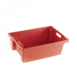 Cheap Stationery Supply of VFM Red Solid Slide Stack/Nesting Container 32 Litre 382958 SBY24785 Office Statationery