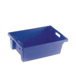 Solid Slide Stack/Nesting Container 600X400X200mm Blue 382960 SBY24787
