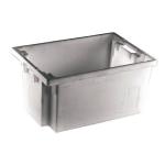 Solid Slide Stack/Nesting Container 600X400X300mm Grey 382968 SBY24794