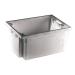 Solid Slide Stack/Nesting Container 600X400X300mm Grey 382968