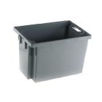 Solid Slide Stack/Nesting Container 600X400X400mm Grey 382976 SBY24798