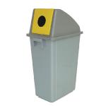 Recycling Container 60 Litre Bottle Lid Yellow 383014 SBY24824