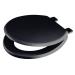 Emerald Toilet Seat and Lid Black 383207