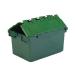 VFM Green Plastic Picking Container With Lid 374370